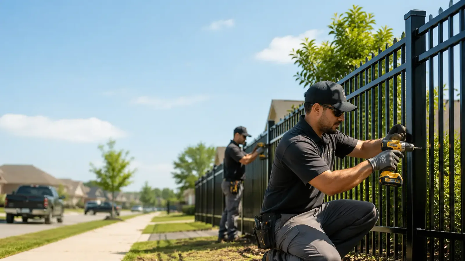 Metal Fence Installation in Spokane, WA